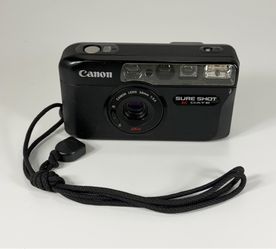 Canon Sure Shot K Date 35mm Point & Shoot Compact Film Camera - Tested