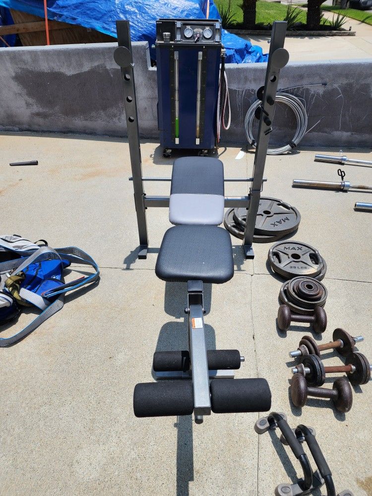 Bench And Weights