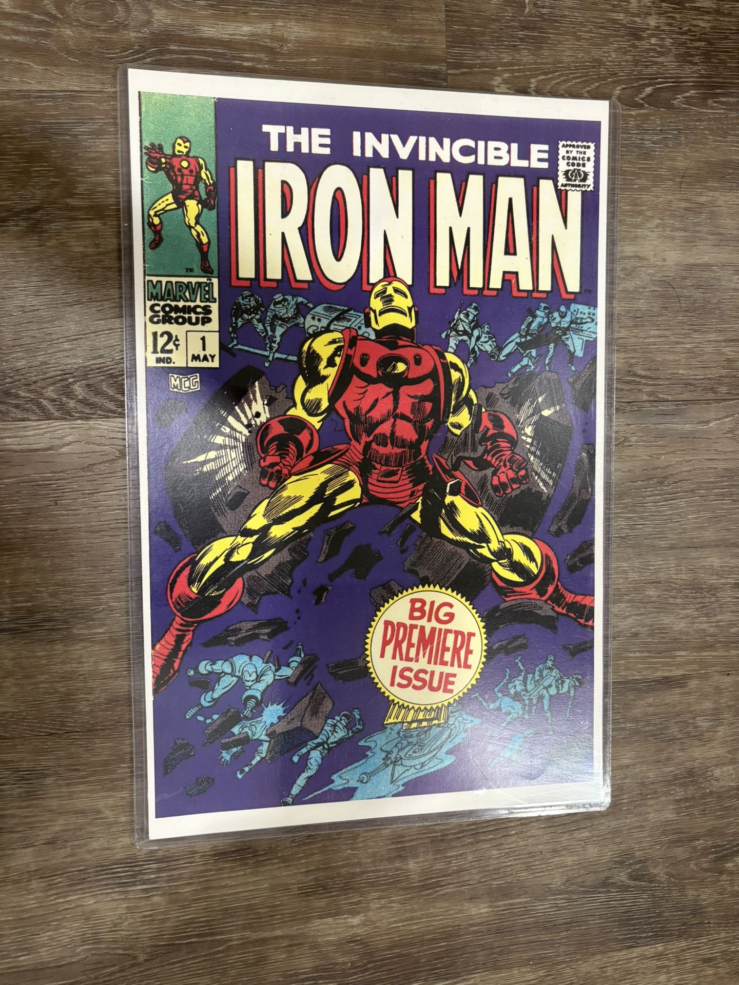 Comic Book Poster - The Invincible Ironman