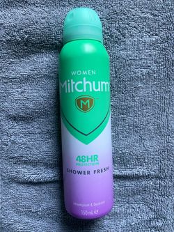 Women Mitchum antiperspirant & deodorant spray shower fresh