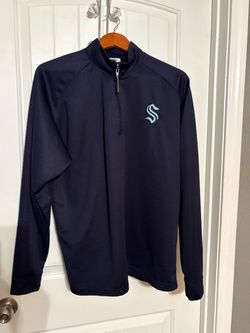Seattle Kraken NHL Quarter-zip Jacket (Men’s Large)