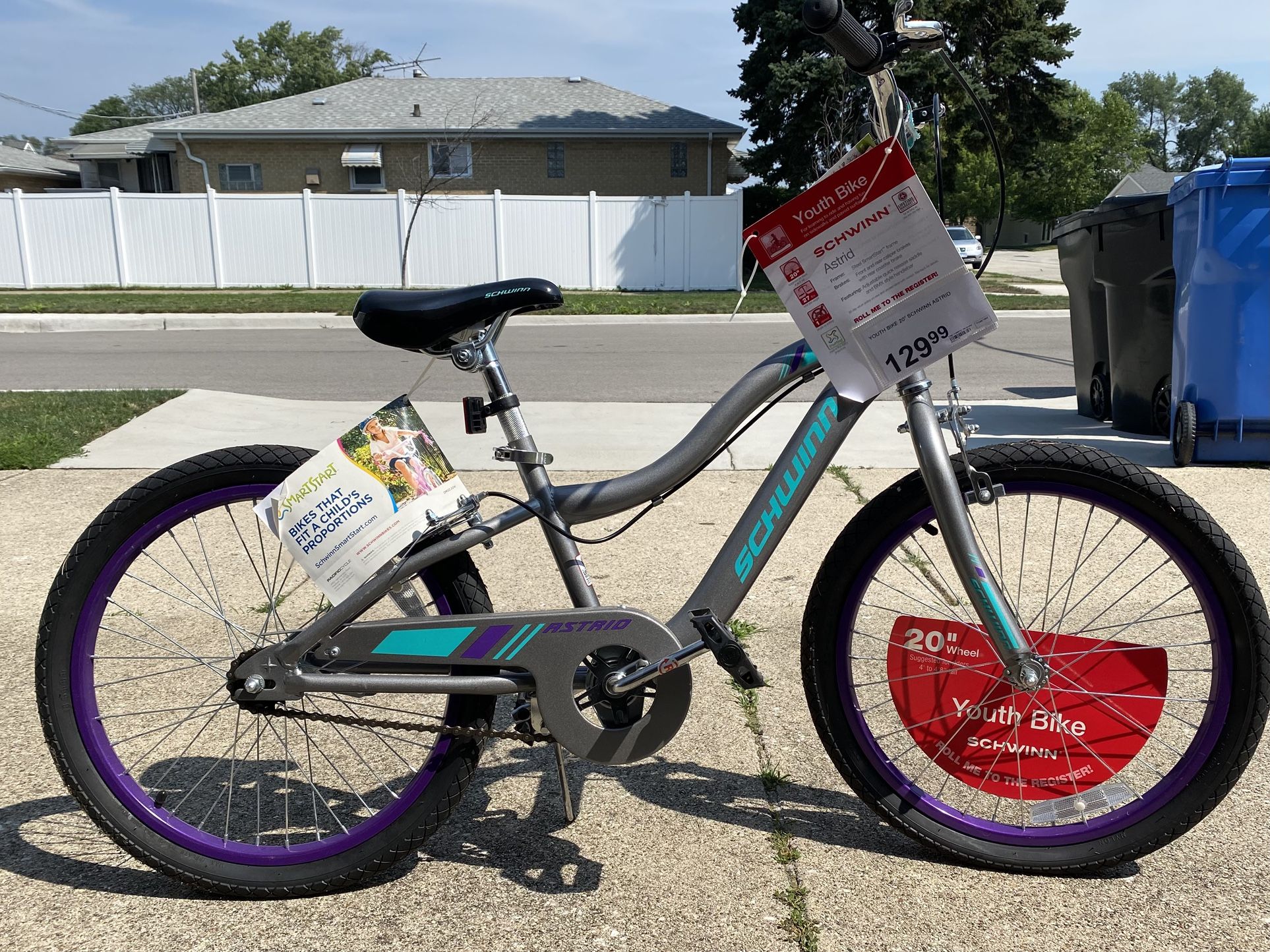 Schwinn Brand New Girl’s Bicycle — $100 (Retail $129)
