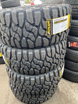 Aplus Shredder MT 33x12.50R18LT Tires – Set of 4