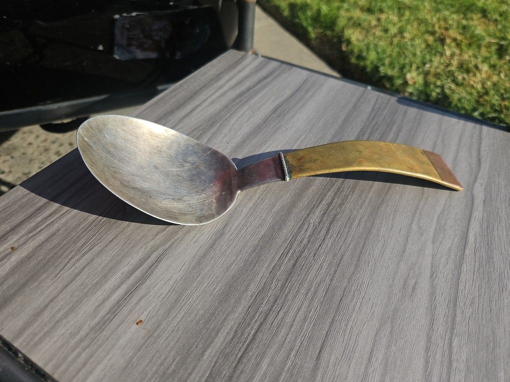 Antique Serving Spoon