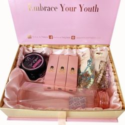 Women Special Occasions Gift Box With Accessories, Birthday, Christmas Gift, Pink Gift Box