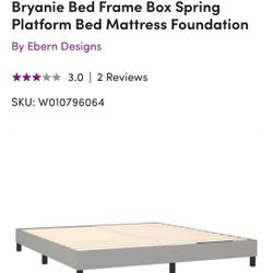 Brand New Full Size Platform Bed 