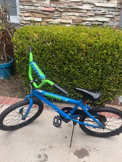 Magna BMX Bike Blue Green