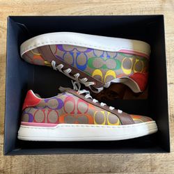 COACH Pride Collection Rainbow Sneakers
