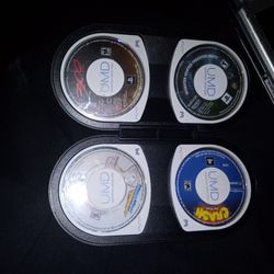 PSP with 4 Games 