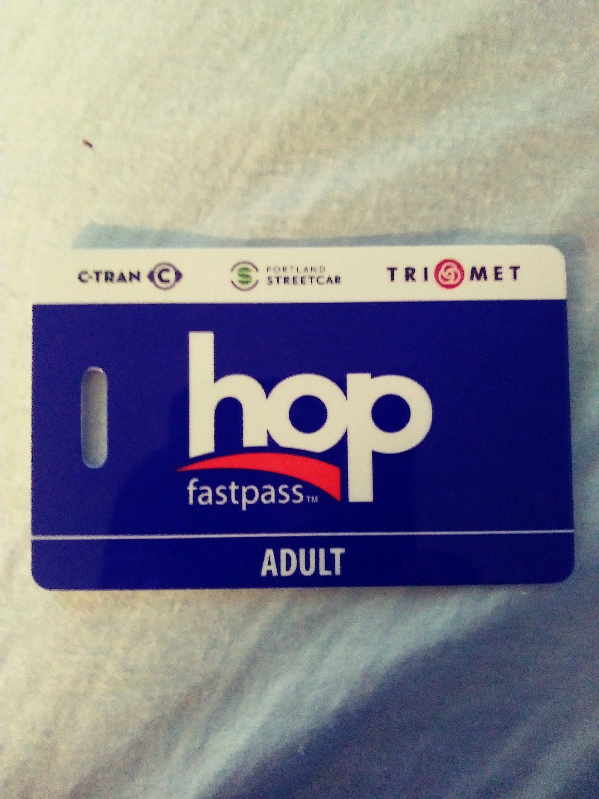 Trimet $100.00 hop card will take $70.00 obo