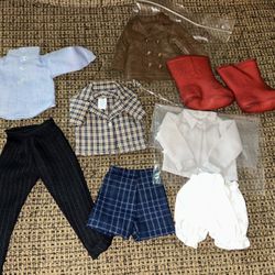 Vintage Doll Clothes Lot