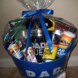 Father's Day Car Wash Basket New