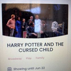 Harry Potter Tickets 