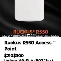 Ruckus R550