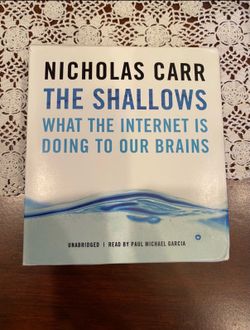 The Shallows: What the Internet Is Doing to Our Brains Nicolas Carr Audio Book.