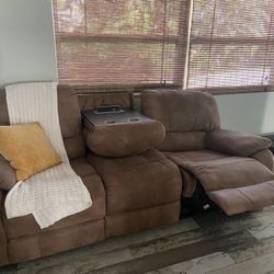 Brown Recliner