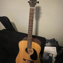 Alvarez Acoustic Guitar With Pickup And Case