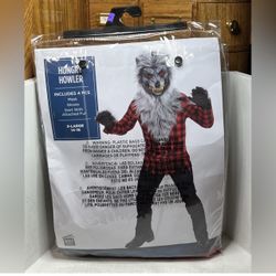 Hungry Howler Kids XL 14-16 Werewolf Costume