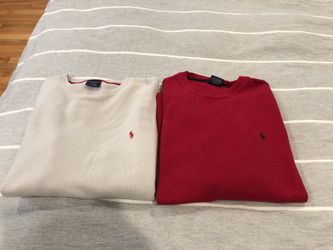 Polo Mens thermal long sleeve shirts