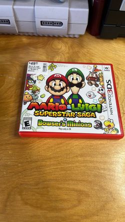 Nintendo 3DS - Mario And Luigi Superstar Saga + Bowsers Minions