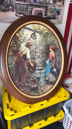At The Well Painting