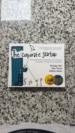The Corporate Startup Book by Viki, Toma & Gons