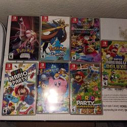 Nintendo Switch Games Bundle – Lot of 7
