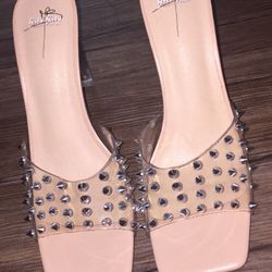 Studded Heels  
