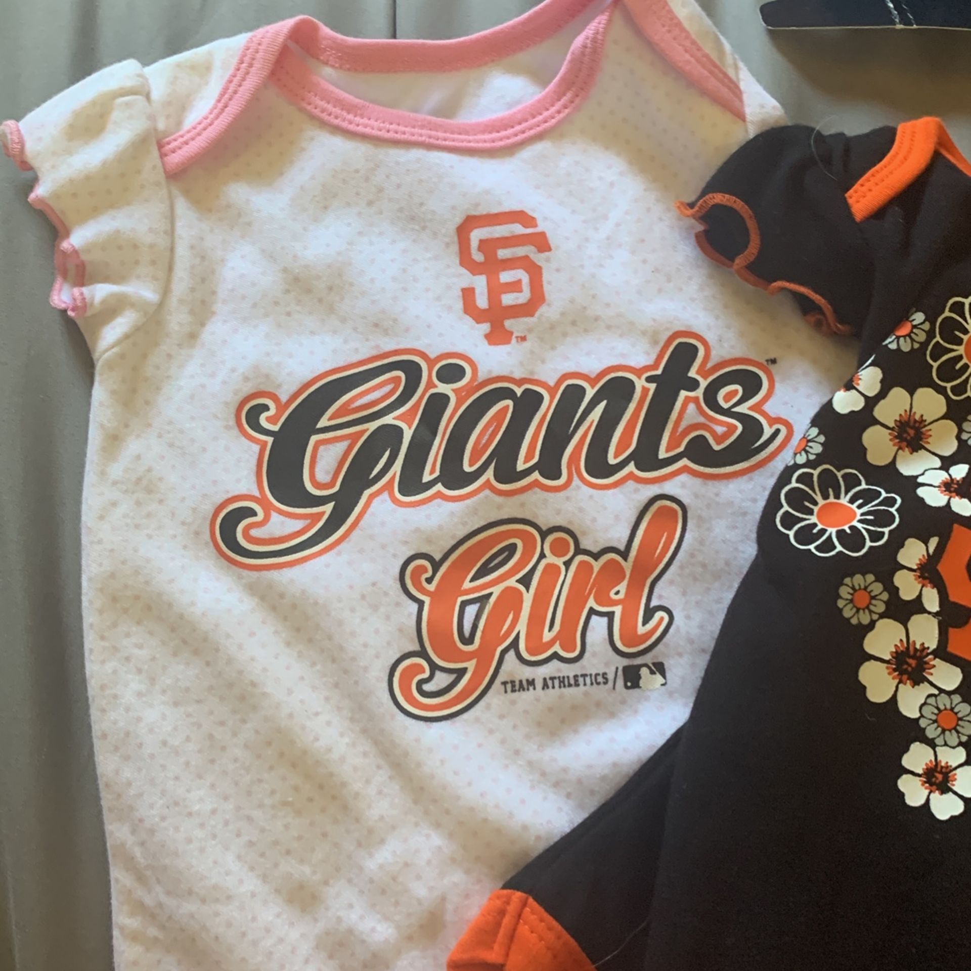 SF Giants Baby Onesies