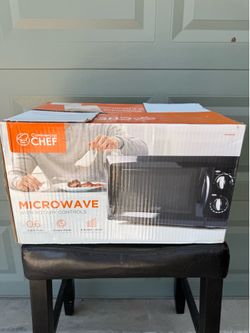 Microwave With Rotary Controls 600 Watt Small Microwave