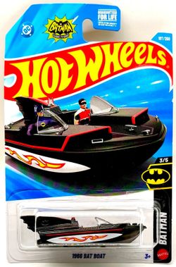 HOT WHEELS 1966 BAT BOAT CLASSIC BATMAN