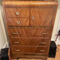 Art Deco Waterfall Dresser