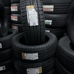 SET OF NEW 245/50/20 PIRELLI SCORPION INCLUDING MOUNT AND BALANCE 