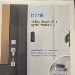 Blink video doorbell