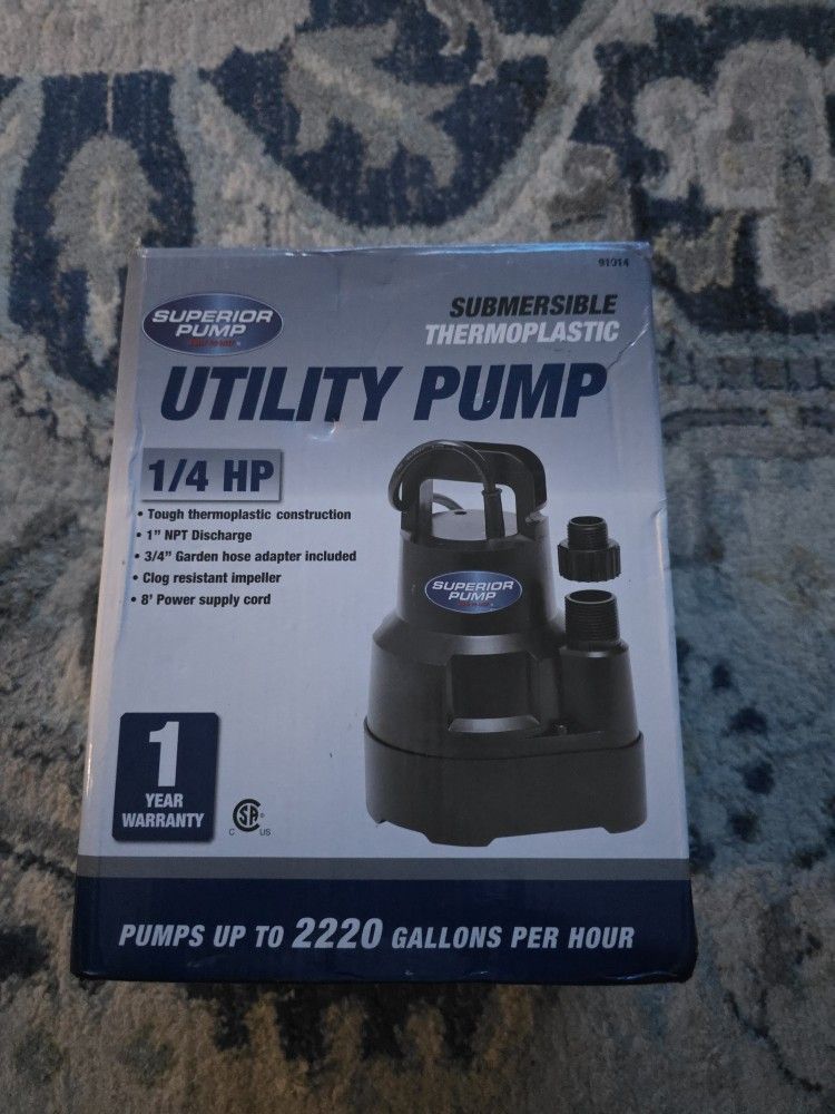 Superior Pump 91014 1/4 HP