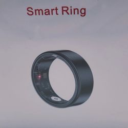BRAND NEW IN FACTORY SEALED  BOX JRing Smart Ring Heart Rate Monitor Blood Oxygen Sleep Tracker Man Size 9 Black 