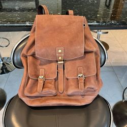 Stauer Leather Backpack 