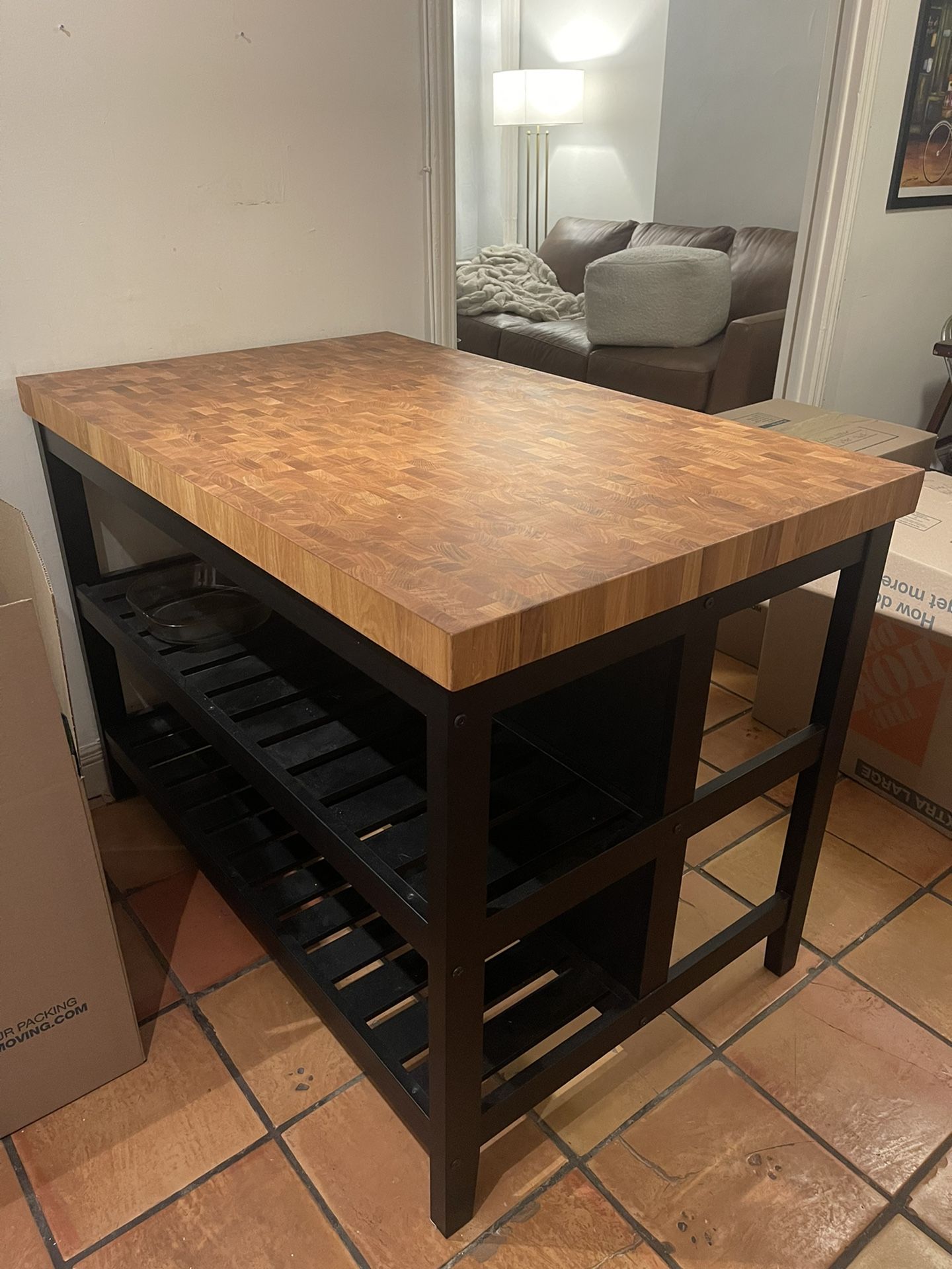 IKEA Vadholma kitchen island, 6 Months Old, Pristine Condition!