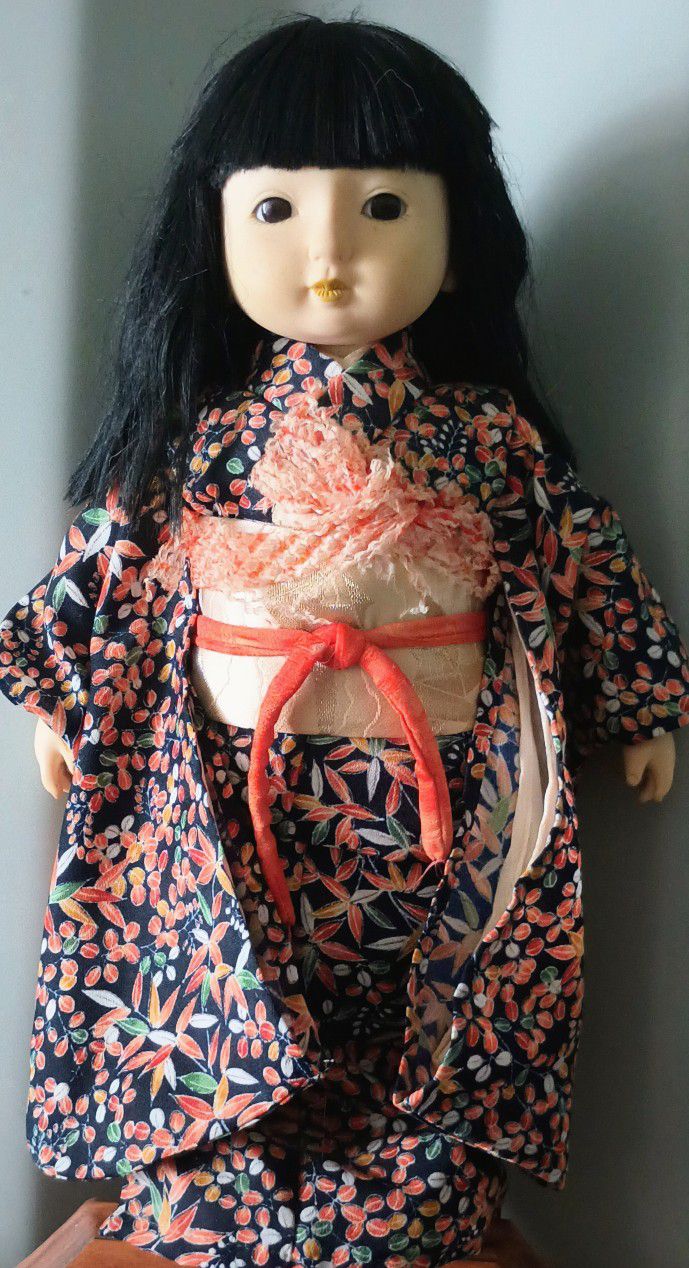 Vintage Japanese Porcelain Doll 