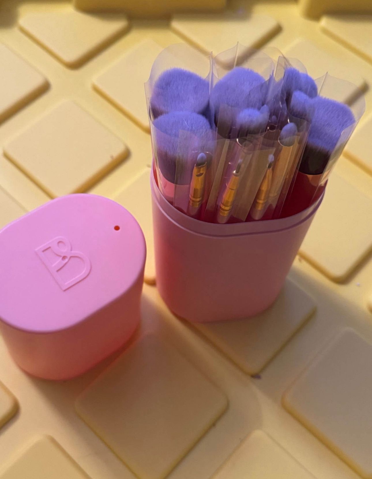 New Pink Makeup Brushes 