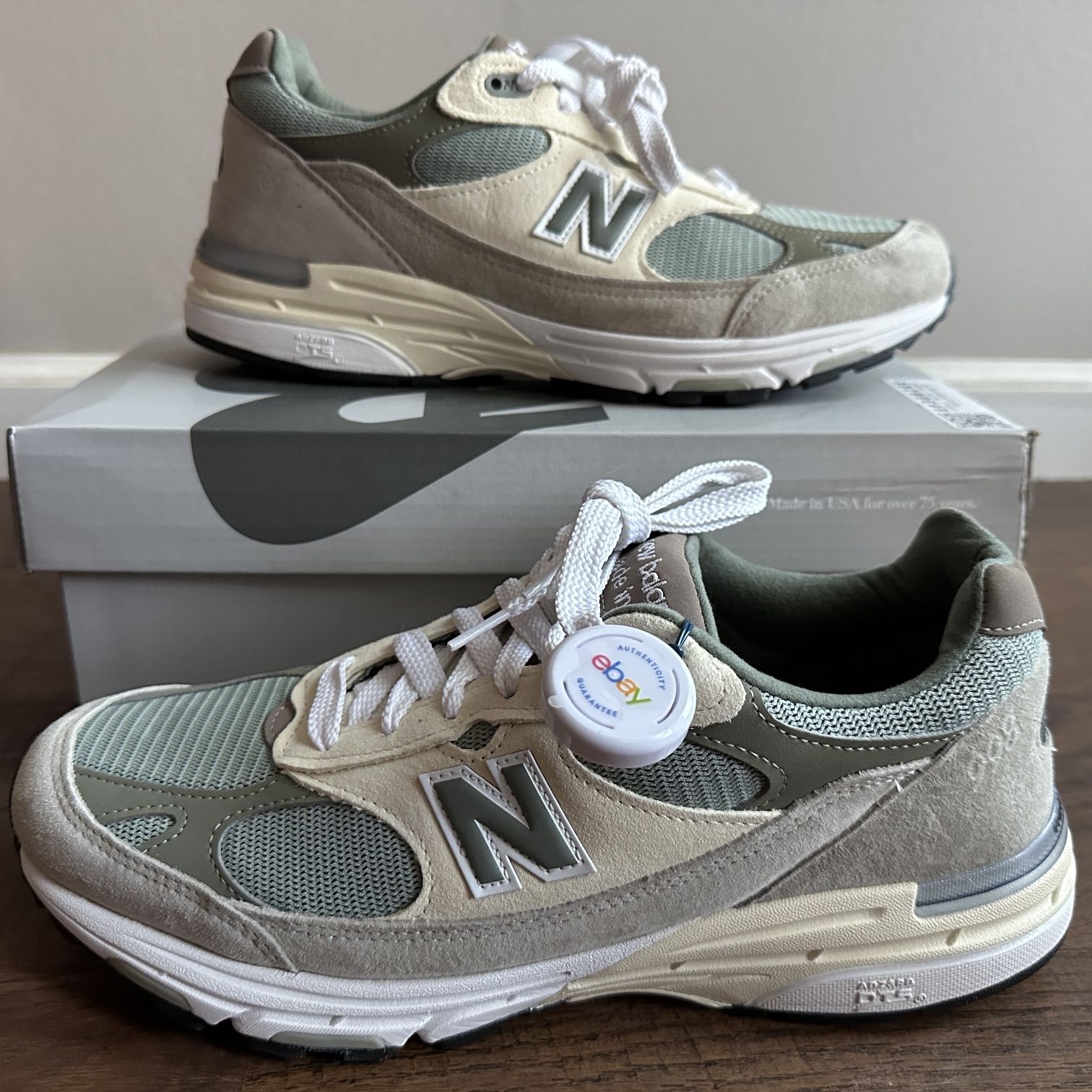 New Balance 993 Made in USA x Kith Spring 101- Size 10.5 Used With 