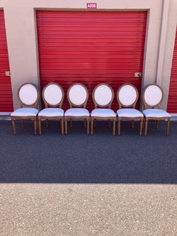 RH Cream Dining Chair Set