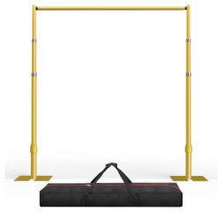  Pipe and Drape Backdrop Stand Kit, 8.9ftx10ft Heavy Duty Adjustable