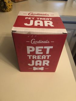 Cardinals per cookie snack jar