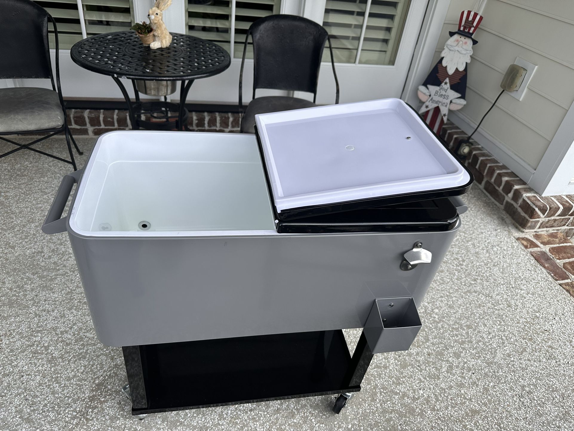 Table Saw And Cooler