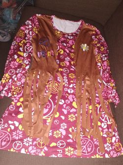 Hippie dress Helloween  costume