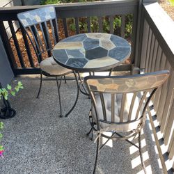 Rod Iron Patio Table And Chairs