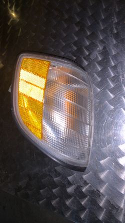 Classic Mercedes signal light