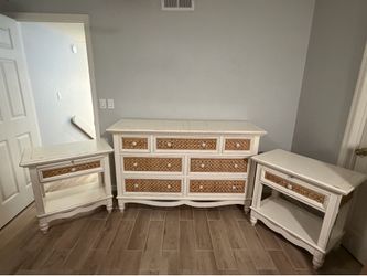 Solid Wood Dresser & Nightstand Set