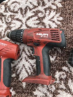 Taladro de bateria hilti 15.6 v